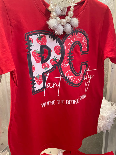 Where the Berries Grow-PC tee-toddler to Adult