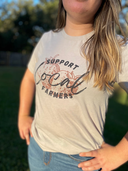 Support Local Farmers Tee-Toddler to Adult