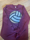 Volleyball Sequin Sweatshirt