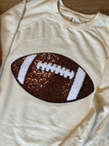 Football Sequin Sweatshirt