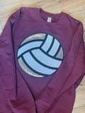 Football Sequin Sweatshirt