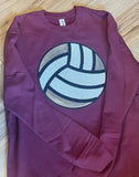 Volleyball Sequin Sweatshirt