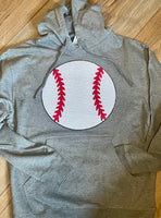 Football Sequin Sweatshirt