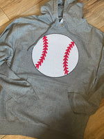 Baseball Sequin Sweatshirt