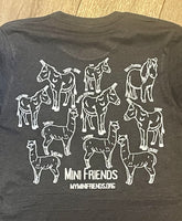 Mini Friends Farm- Bella Canvas Grey Tee