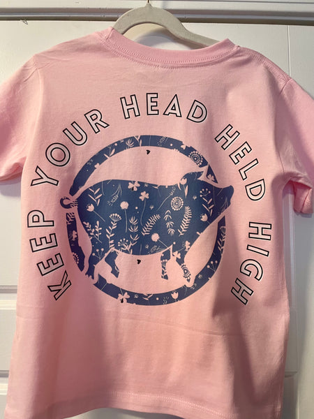 Keep Your Head Held High-Pig Tee